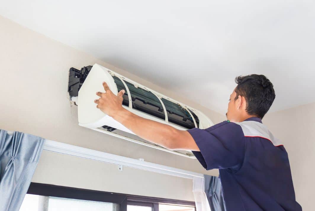 Research the costs associated with installing a central AC system, an AC unit for your window, or a whole new HVAC system