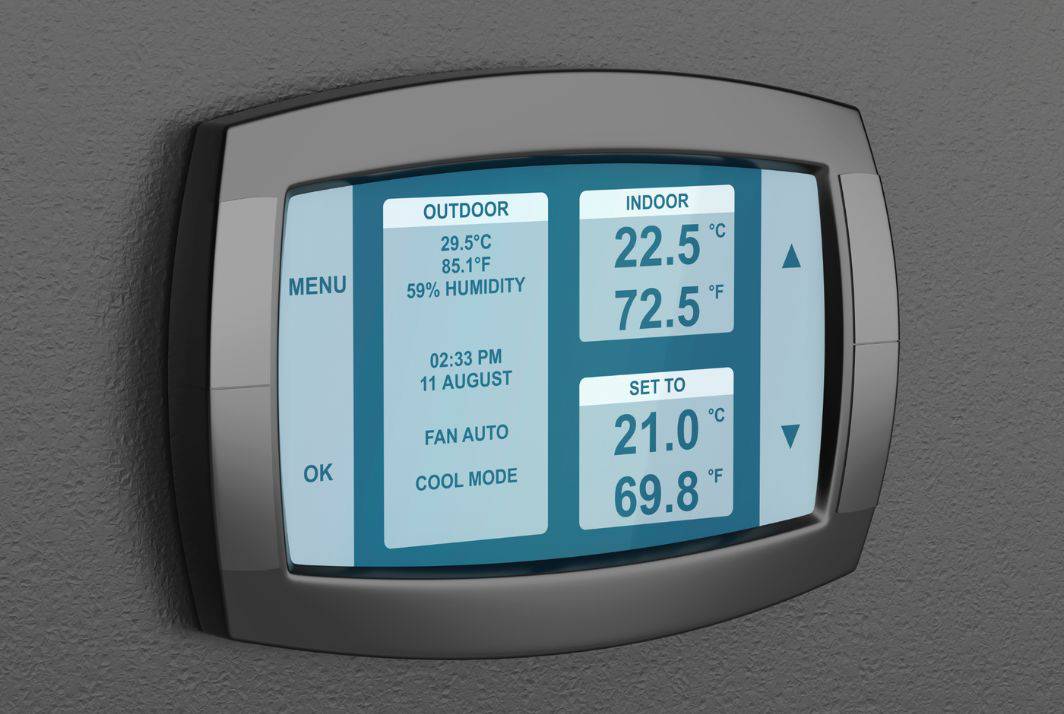 Some smart thermostat models allow you to set different temperatures for individual rooms